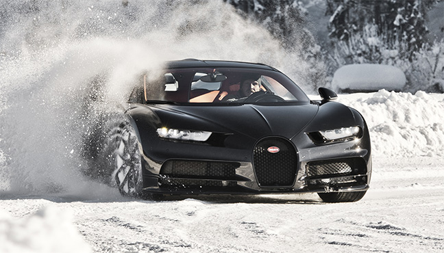 Hermann Maier - Bugatti Chiron