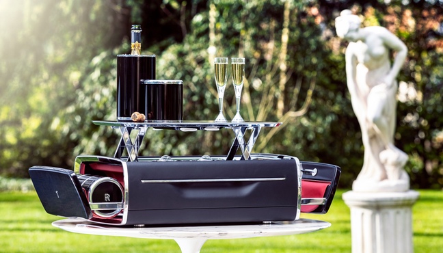 Coffre à champagne Rolls-Royce