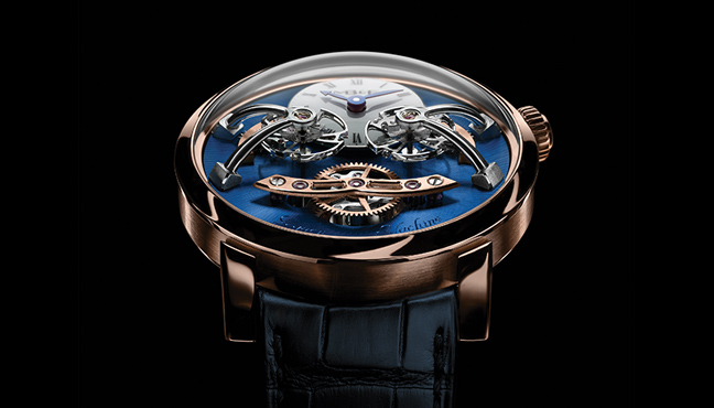 MB&F Legacy Machine N°2 Red Gold Blue
