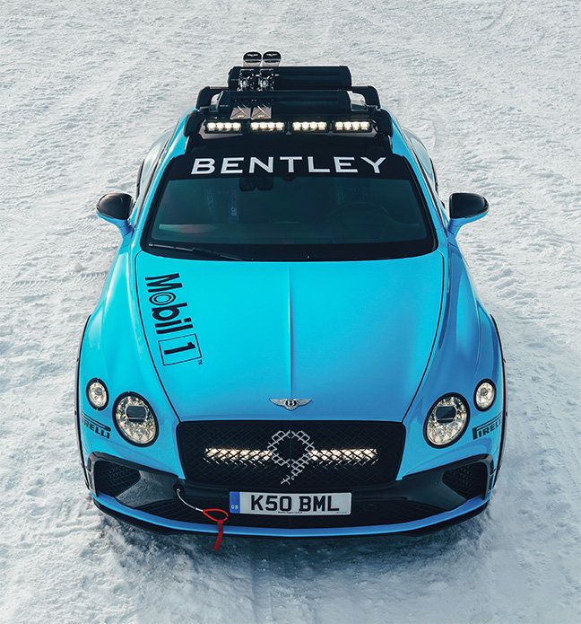 Continental GT Ice Race 2020