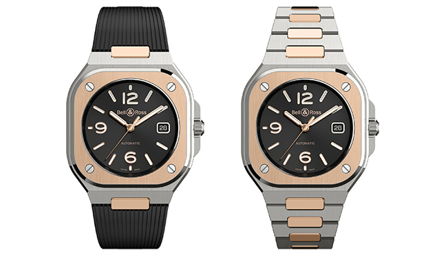 Bell & Ross BR 05 Black Steel & Gold