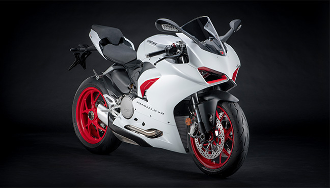 Ducati Panigale V2 White Rosso