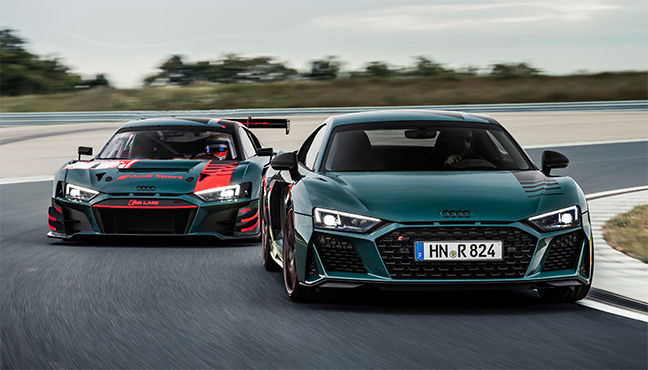 Audi R8 green hell