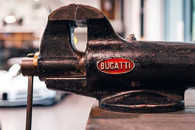 Le macaron de Bugatti