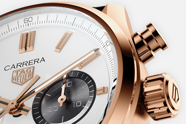 Carrera Chronographe Jack Heuer Édition Limitée or