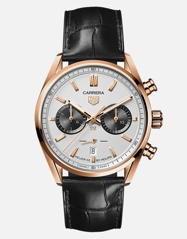 Carrera Chronographe Jack Heuer Édition Limitée or