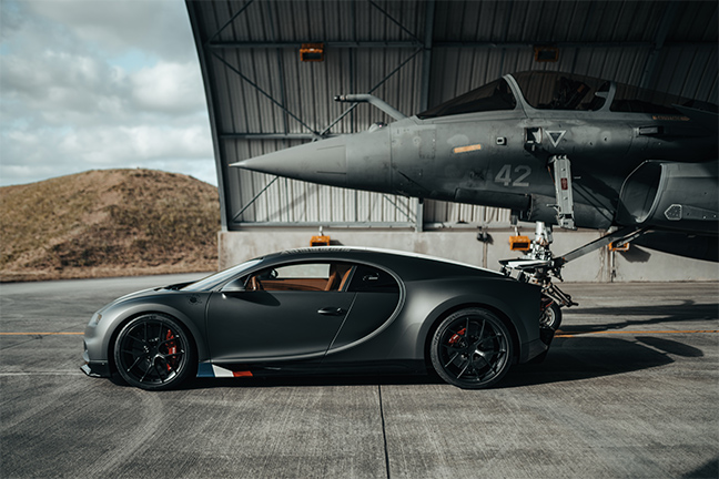 Bugatti Chiron Sport x Dassault Rafale Marine