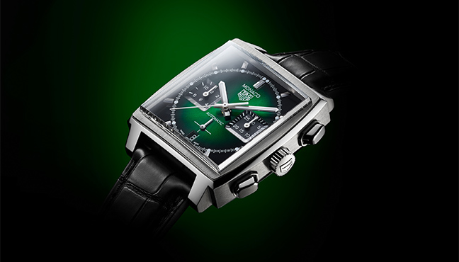 TAG Heuer Monaco Green Dial