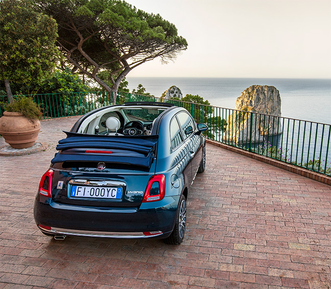 Fiat 500C Yacht Club Capri