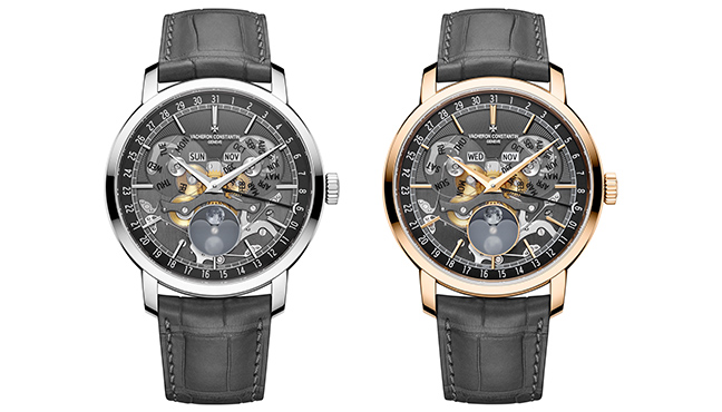 Vacheron Constantin Traditionnelle calendrier complet openface