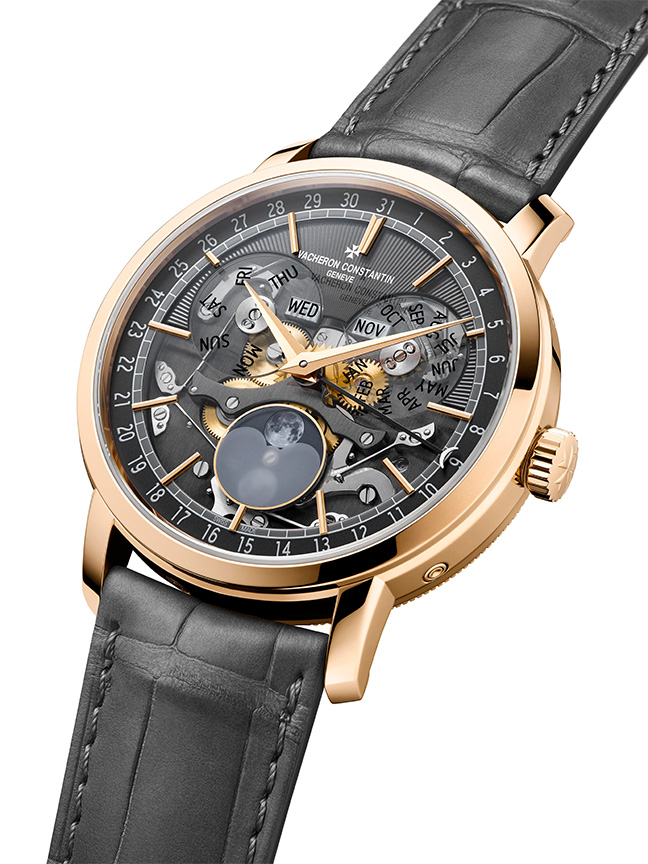 Vacheron Constantin Traditionnelle calendrier complet openface