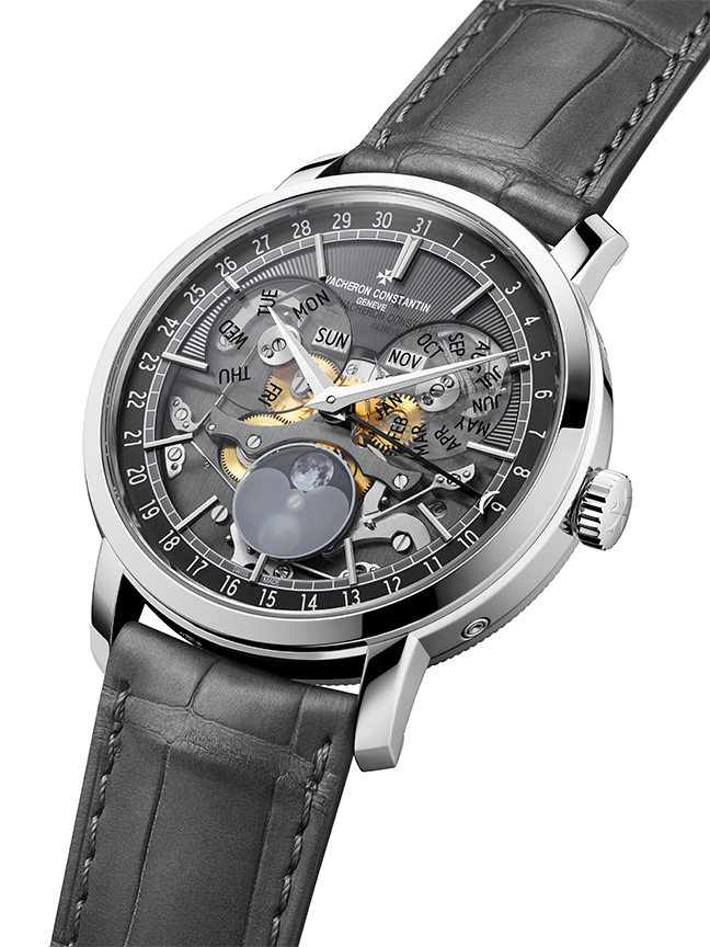 Vacheron Constantin Traditionnelle calendrier complet openface