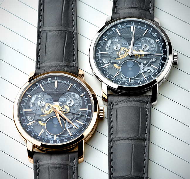 Vacheron Constantin Traditionnelle calendrier complet openface