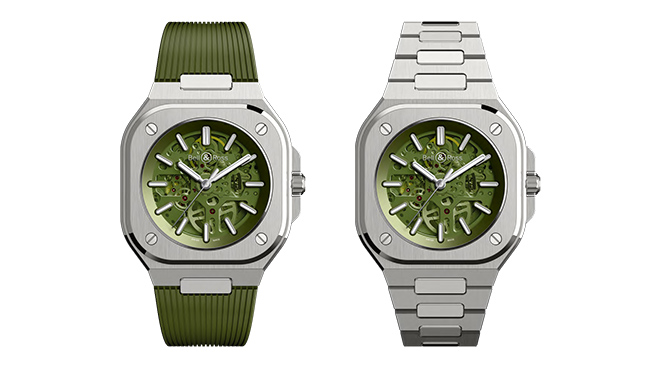 Bell & Ross BR 05 Skeleton Green