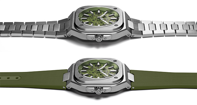 Bell & Ross BR 05 Skeleton Green