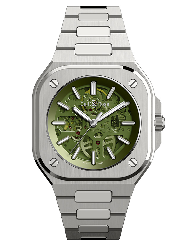 Bell & Ross BR 05 Skeleton Green