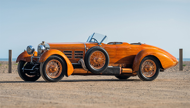 Hispano-Suiza H6C Tulipwood Torpedo