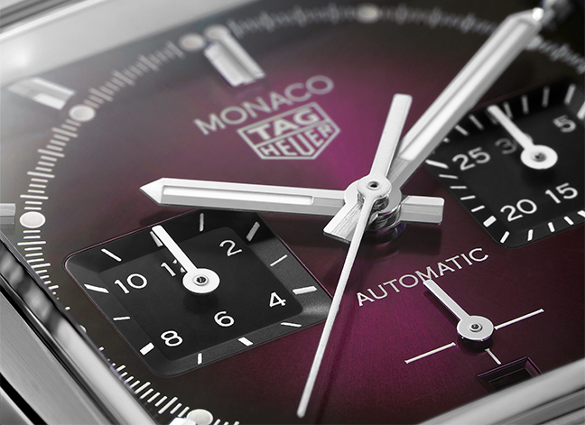 TAG Heuer Monaco Purple Dial Édition Limitée