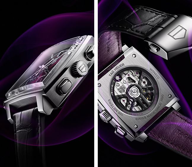 TAG Heuer Monaco Purple Dial Édition Limitée