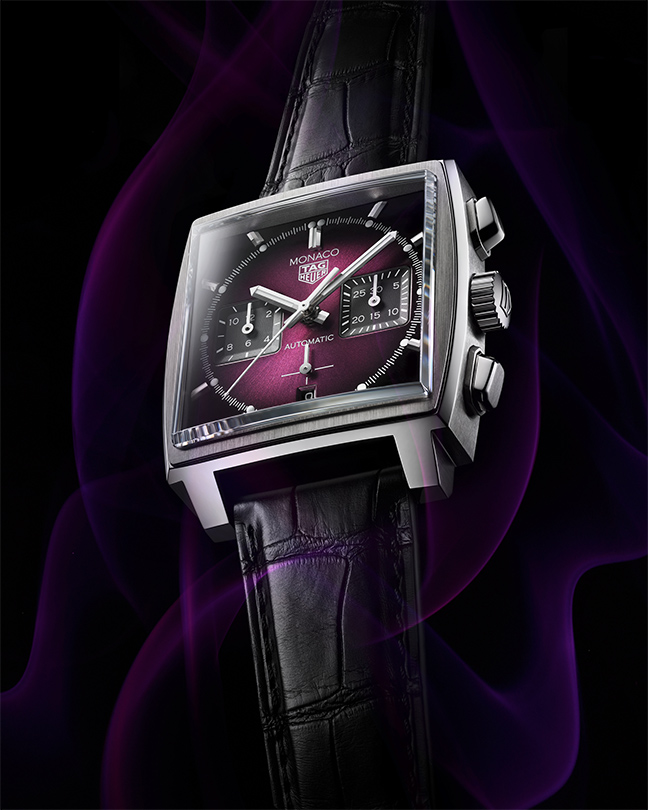 TAG Heuer Monaco Purple Dial Édition Limitée