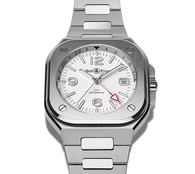 Bell & Ross BR 05 GMT White