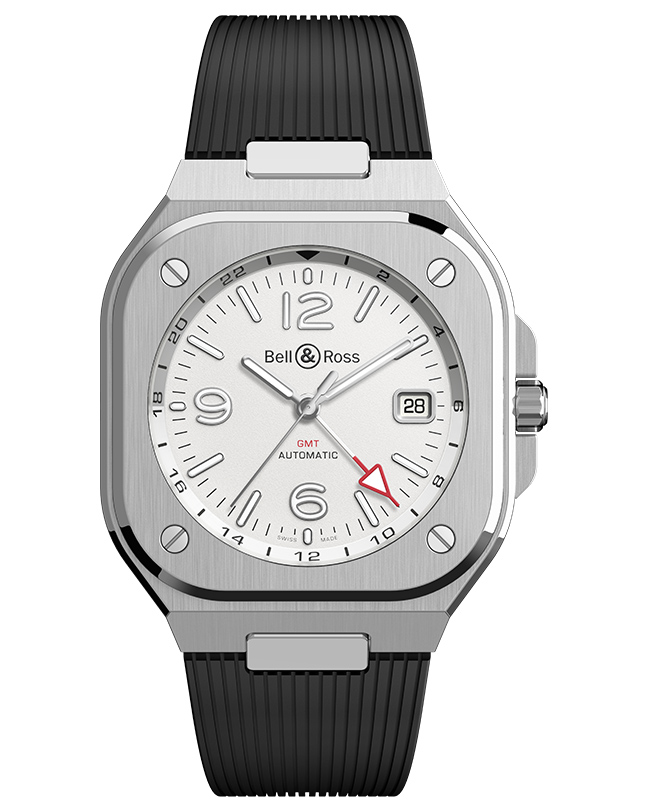 Bell & Ross BR 05 GMT White