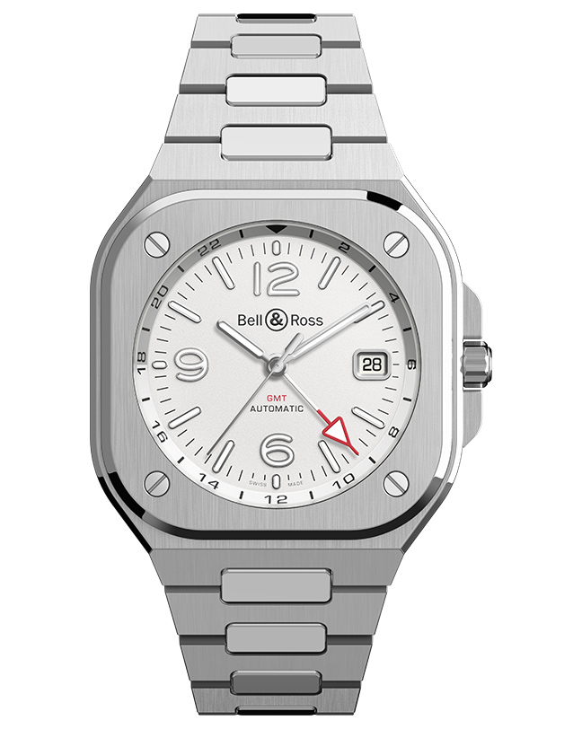 Bell & Ross BR 05 GMT White