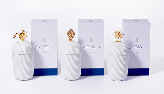 Les bougies du Ritz Paris