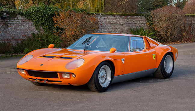 Lamborghini Miura S Jota Specification
