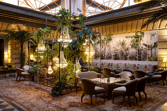 Jardin d'hiver Hôtel Métropole Monte-Carlo