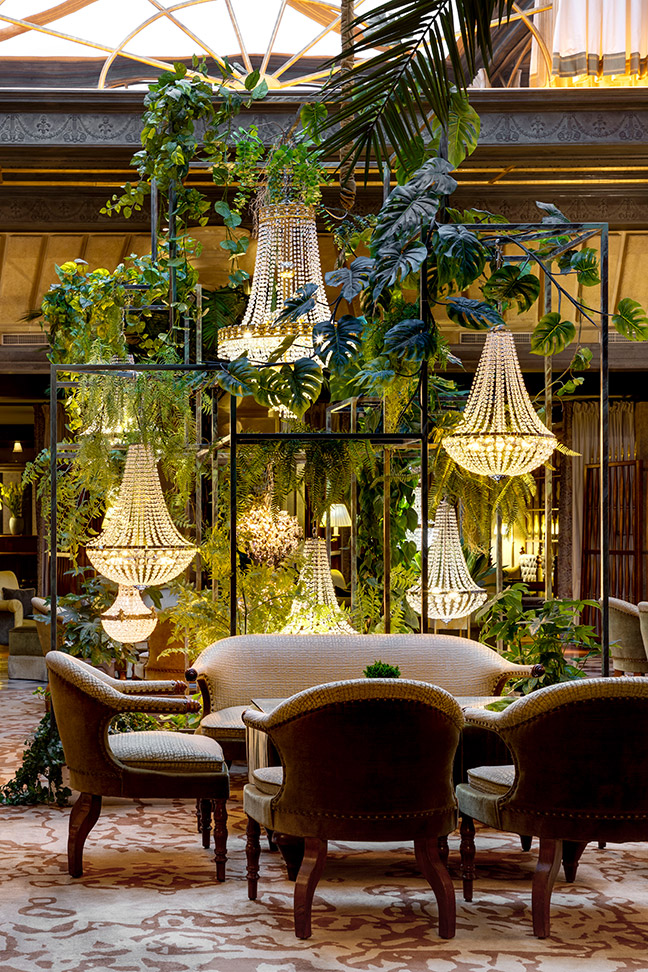 Jardin d'hiver Hôtel Métropole Monte-Carlo