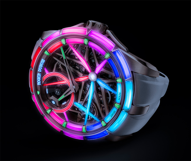Roger Dubuis Monobalancier Excalibur Blacklight Spin-Stone