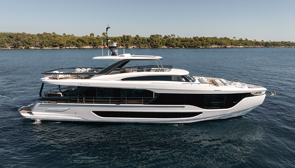 Azimut Grande 26M : le nouveau Low Emission Yacht du chantier Azimut