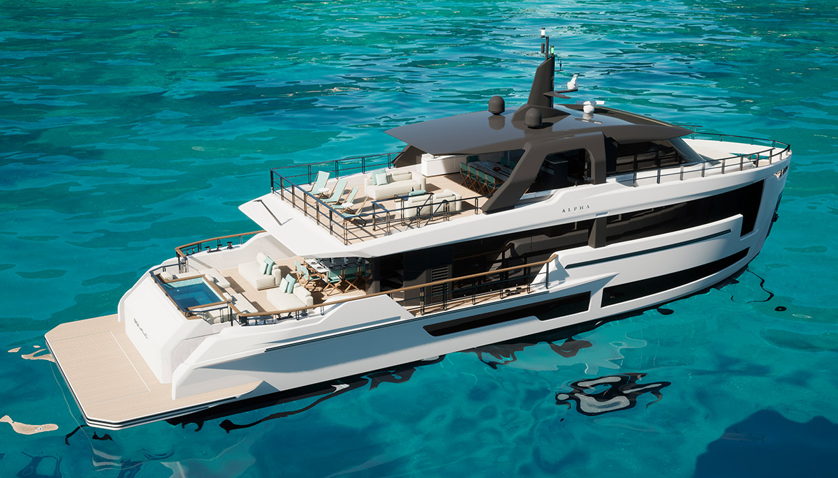 Un nouvel Alpha Squalo Trenta pour Denison Yachting