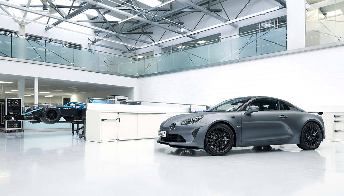 Alpine A110 S Enstone Edition : élaborée au Royaume-Uni, fabriquée à Dieppe