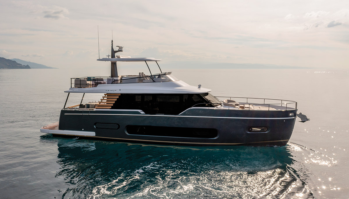 Azimut : deux premières mondiales au Yachting Festival de Cannes 2023