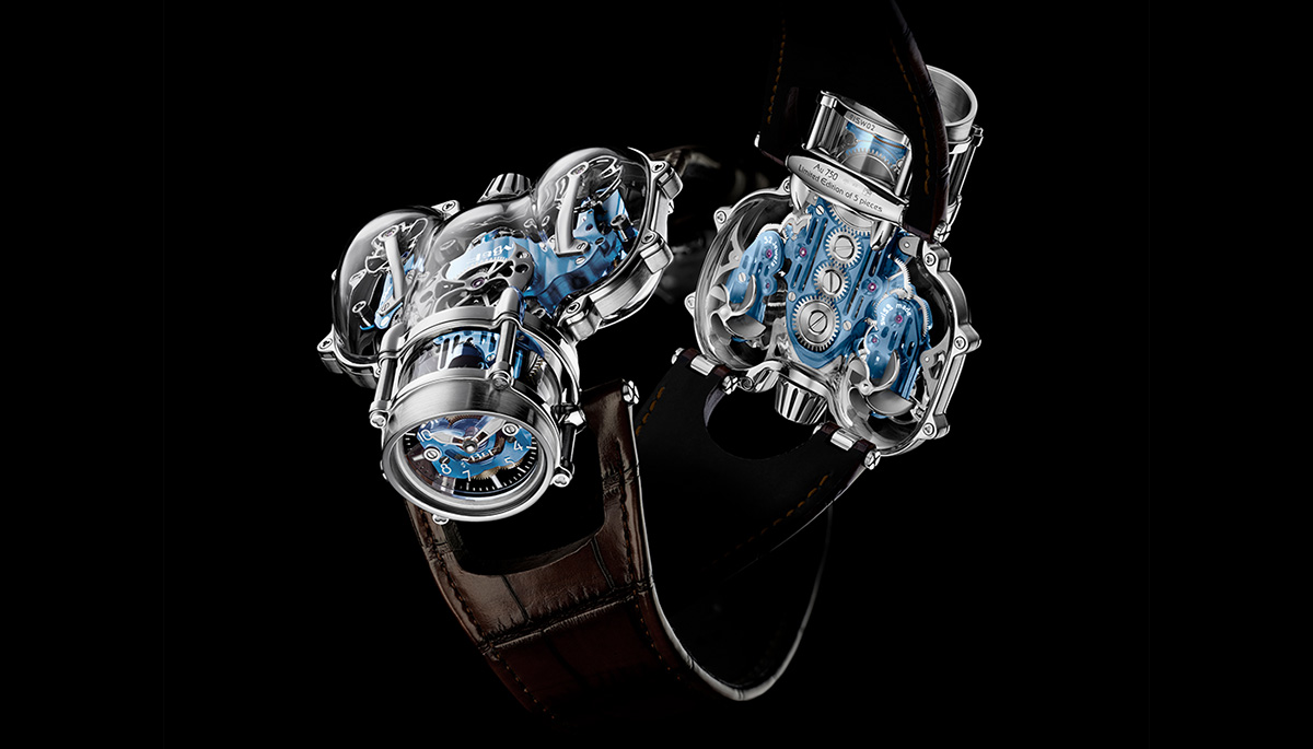 Deux nouvelles Horological Machine N°9 Sapphire Vision