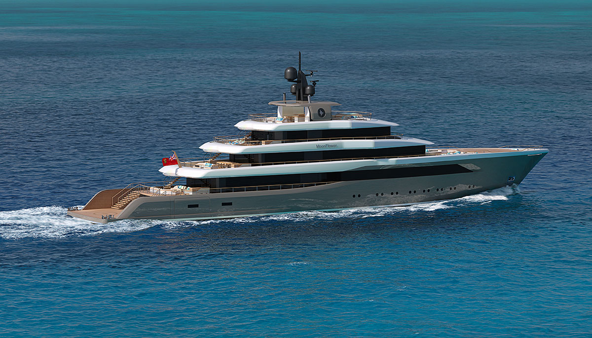 Nauta Design : cinq nouveaux projets de superyachts