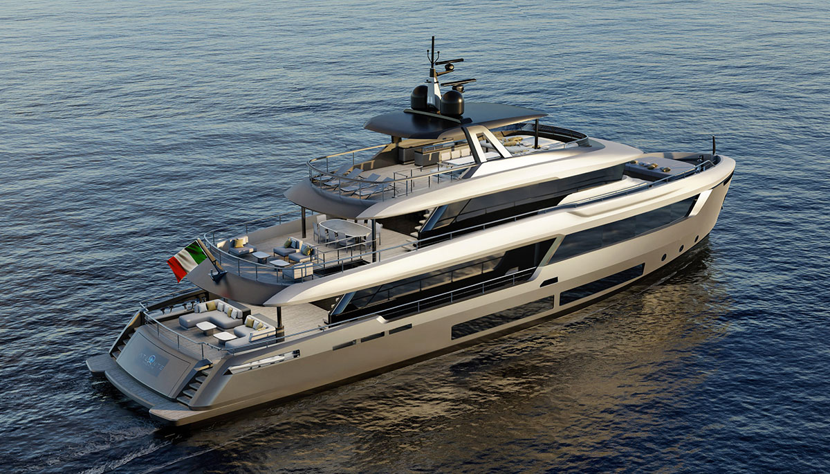 Atlante Yachts annonce la vente d’un yacht d’exploration Classic 35