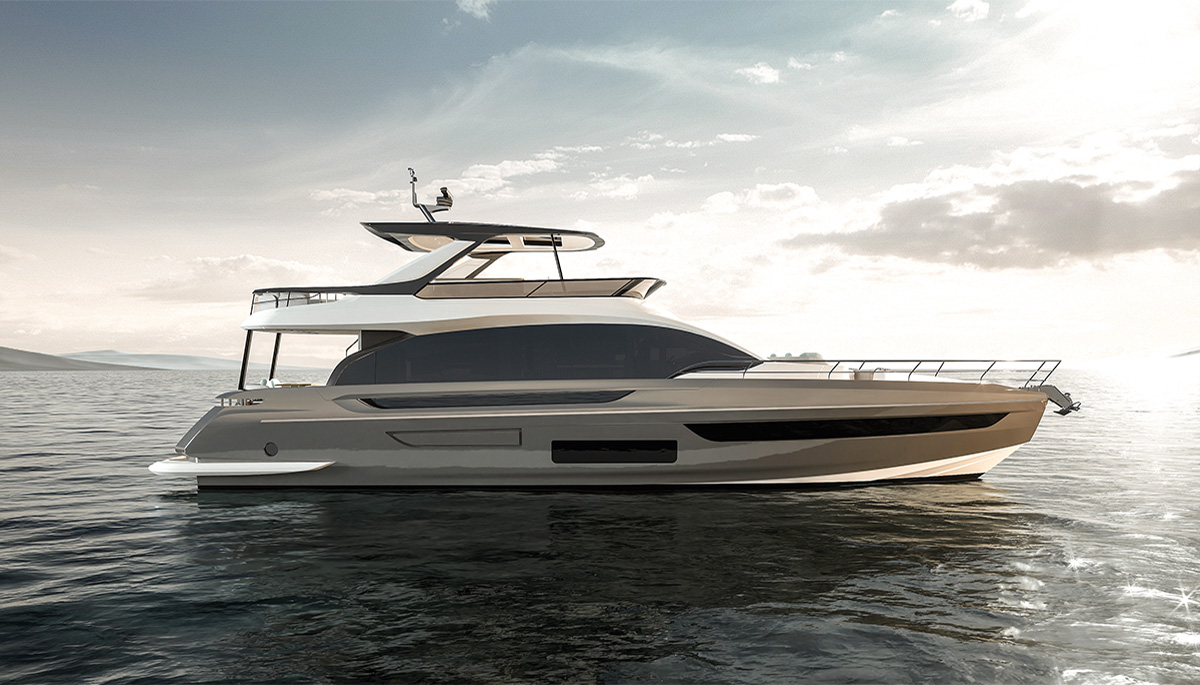 L’Azimut Fly 72 en avant-première au Yachting Festival de Cannes