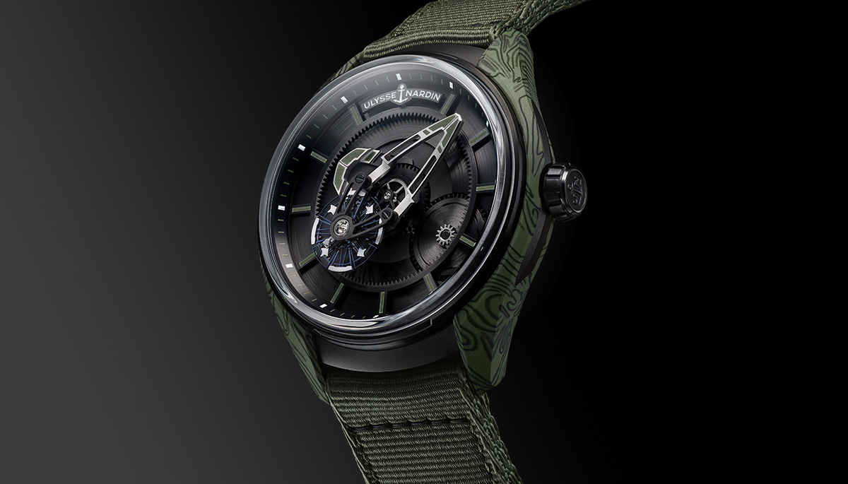 Ulysse Nardin Freak X OPS : une montre high-tech en mode camouflage