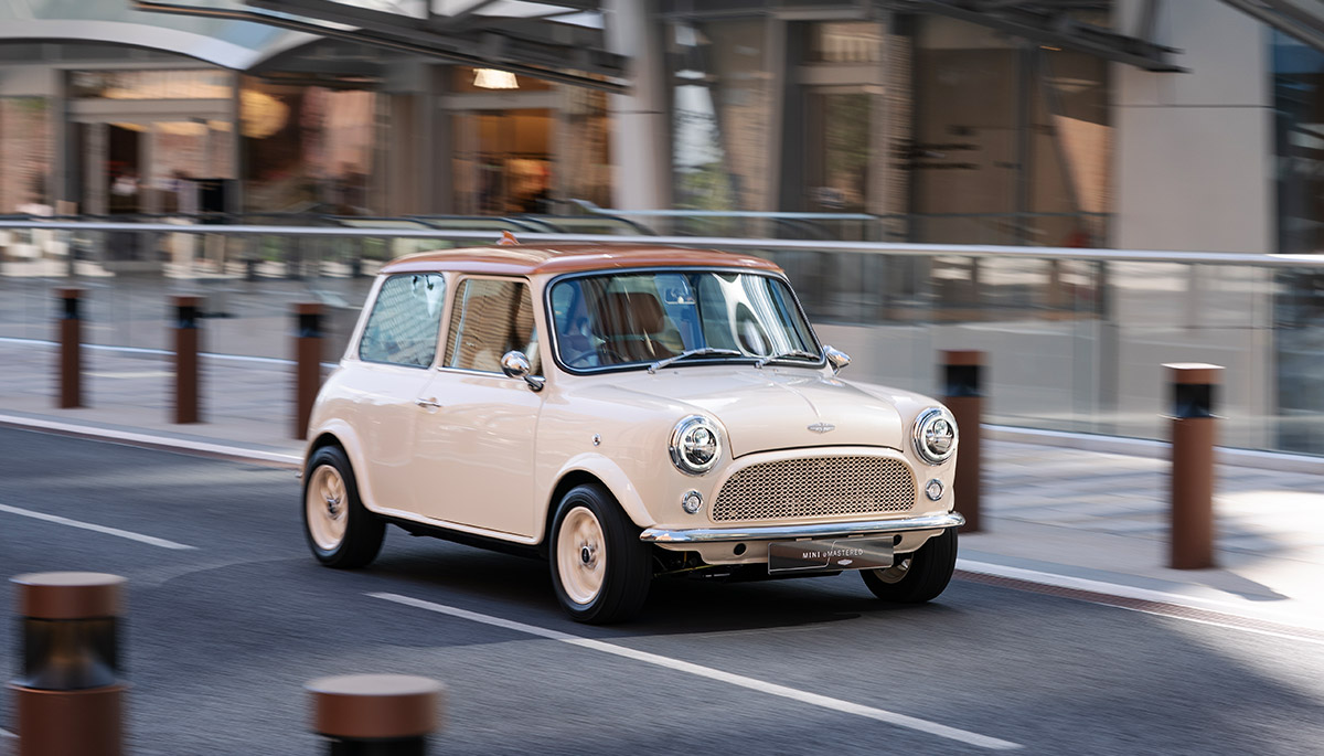 La Mini eMastered de David Brown Automotive