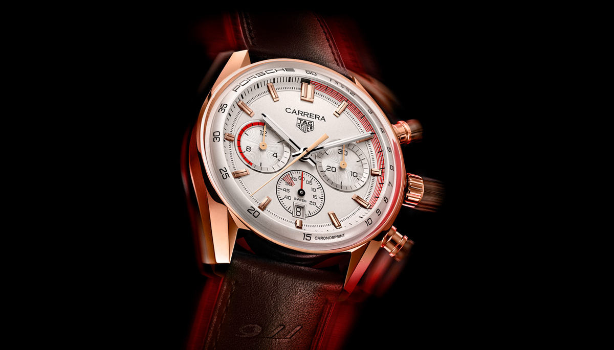 TAG Heuer Carrera Chronosprint x Porsche : hommage aux voitures de sport