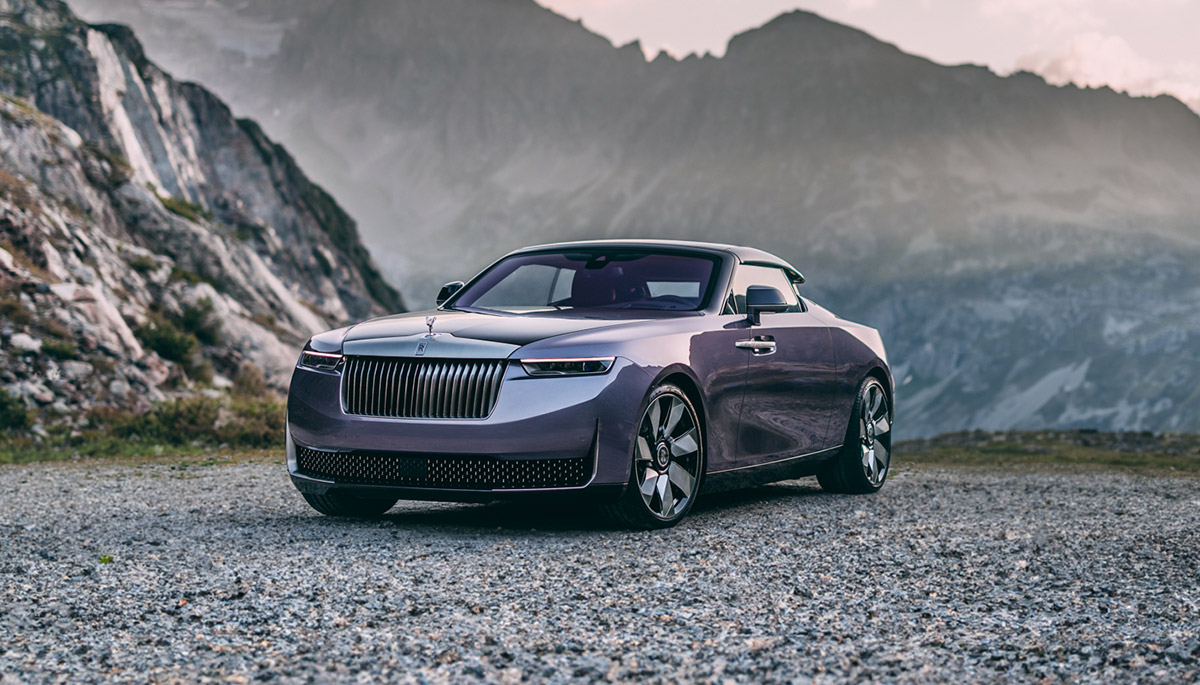 Rolls-Royce Amethyst Droptail : inspirée par la pierre de la sagesse