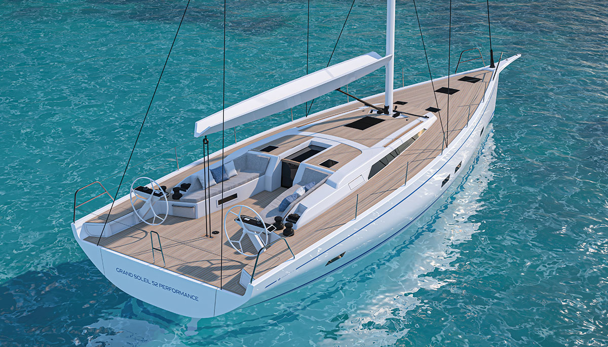 Grand Soleil 52 Performance : un nouveau projet de voilier signé Cantiere del Pardo