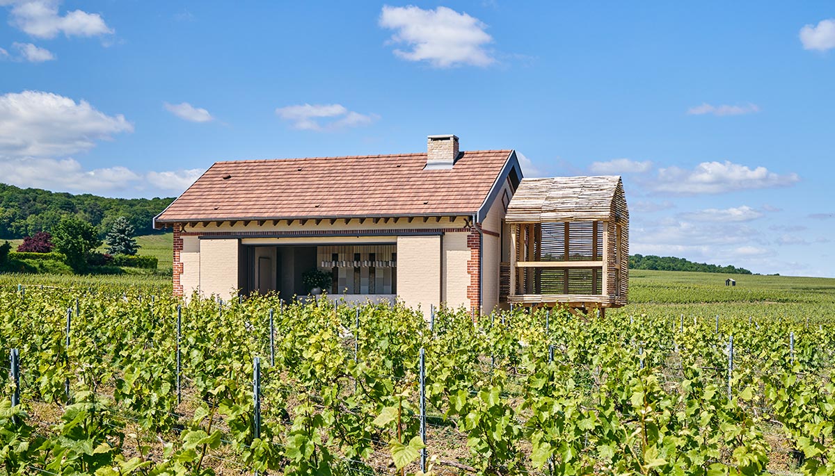 La Loge Krug à Trépail : hommage au patrimoine et aux terroirs champenois