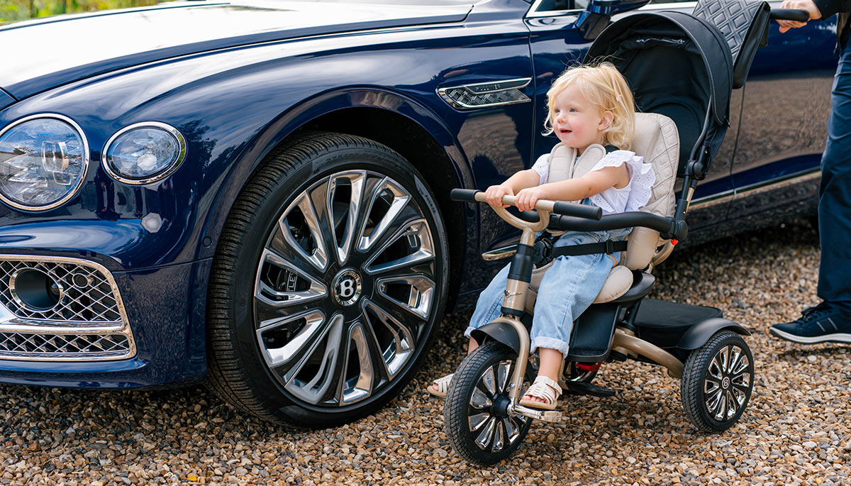 Le nouveau Tricycle Mulliner 6 en 1 : c’est Bentley pour les tout-petits