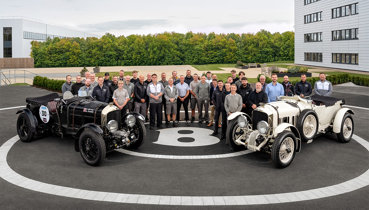 Les essais de la Bentley Speed Six Continuation Series débutent