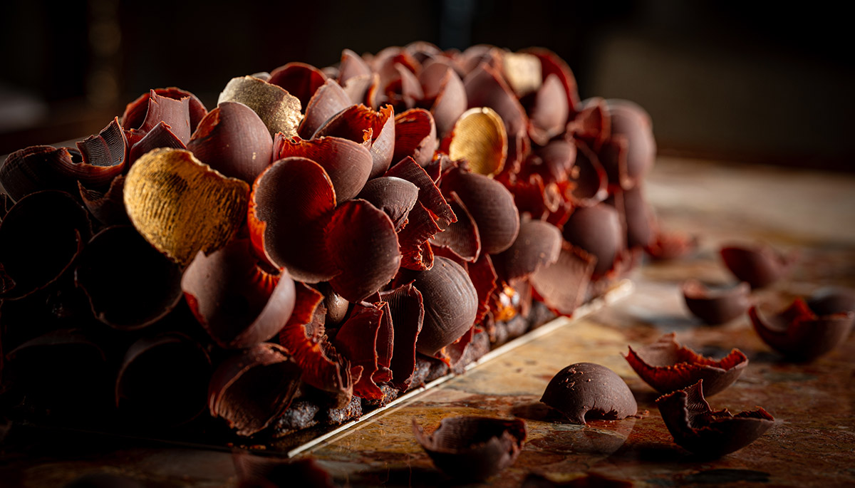 La Bûche de Noël de l’Hôtel du Palais à Biarritz