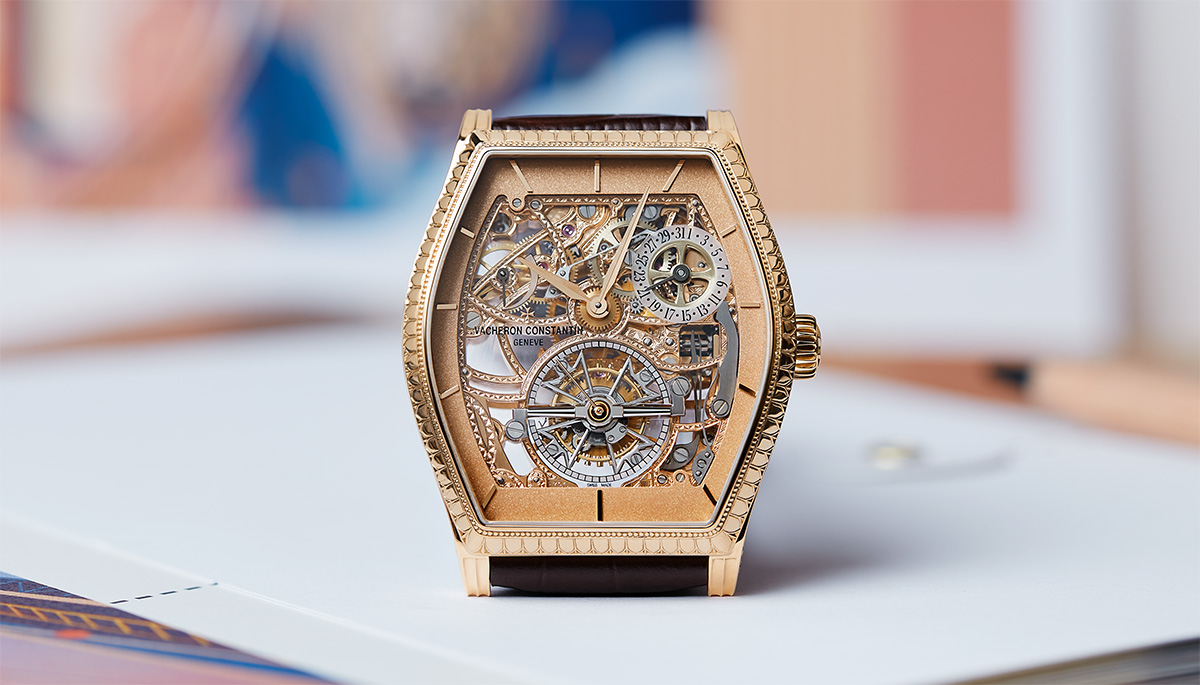 Les Cabinotiers Malte Tourbillon : Vacheron Constantin rend hommage au style Haussmannien